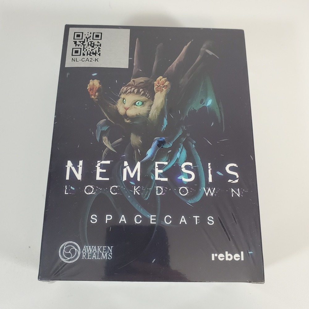 Nemesis Lockdown Spacecats Expansion Kickstarter Board Game Awaken Realms Minis